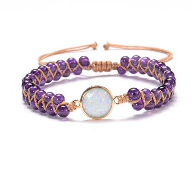 Amazoniet Bergkristal Parel Armband Myspirituals