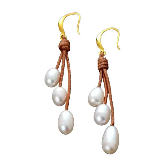 Parel oorbellen Myspirituals