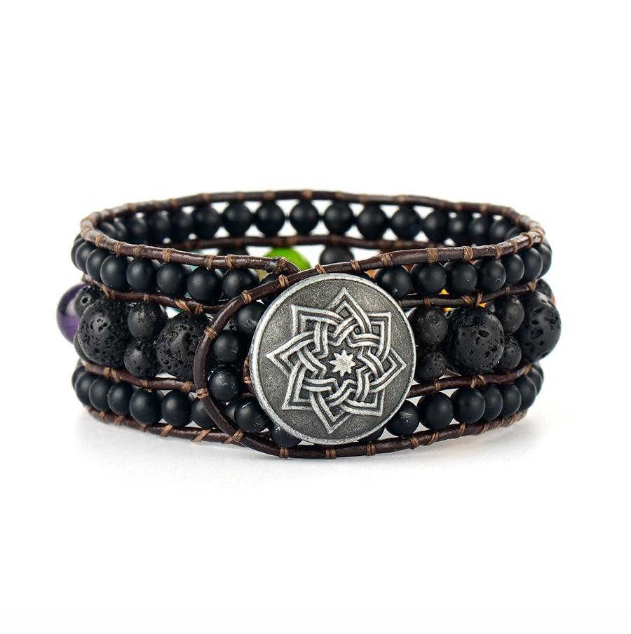 Bohemian Chakra Armband - Handgemaakt Myspirituals