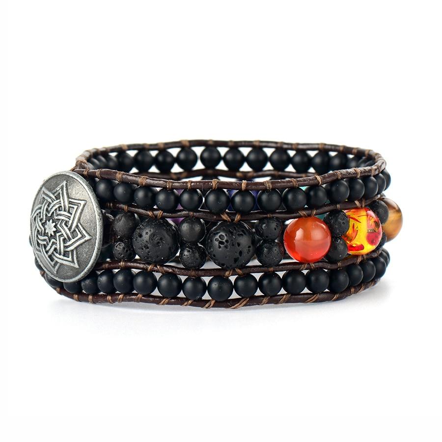 Bohemian Chakra Armband - Handgemaakt Myspirituals