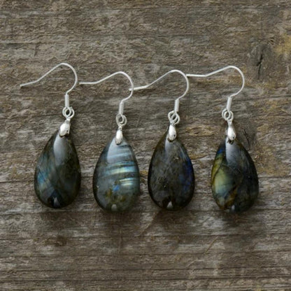 Labradoriet Dangle Oorbellen Myspirituals