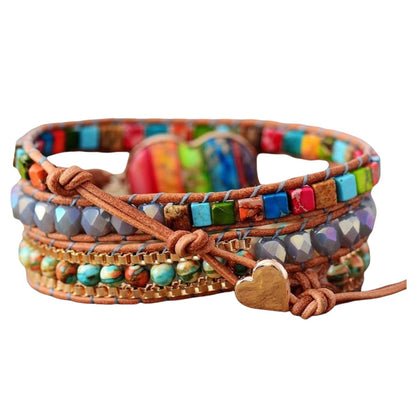 Regenboog Chakra hart armband Myspirituals