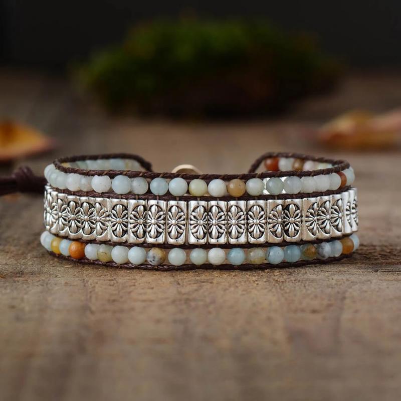 Tibetaanse Kralen Liefdes Armband m/v Myspirituals